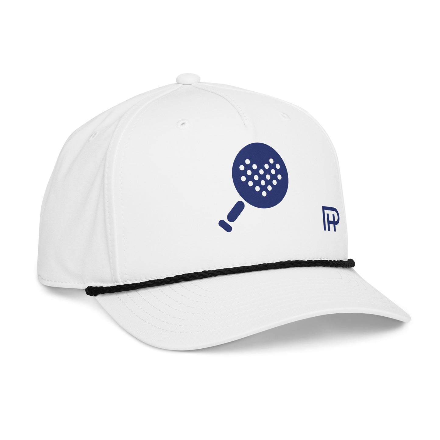 Paddle Tennis Racquet With Heart Logo Classic Rope Hat